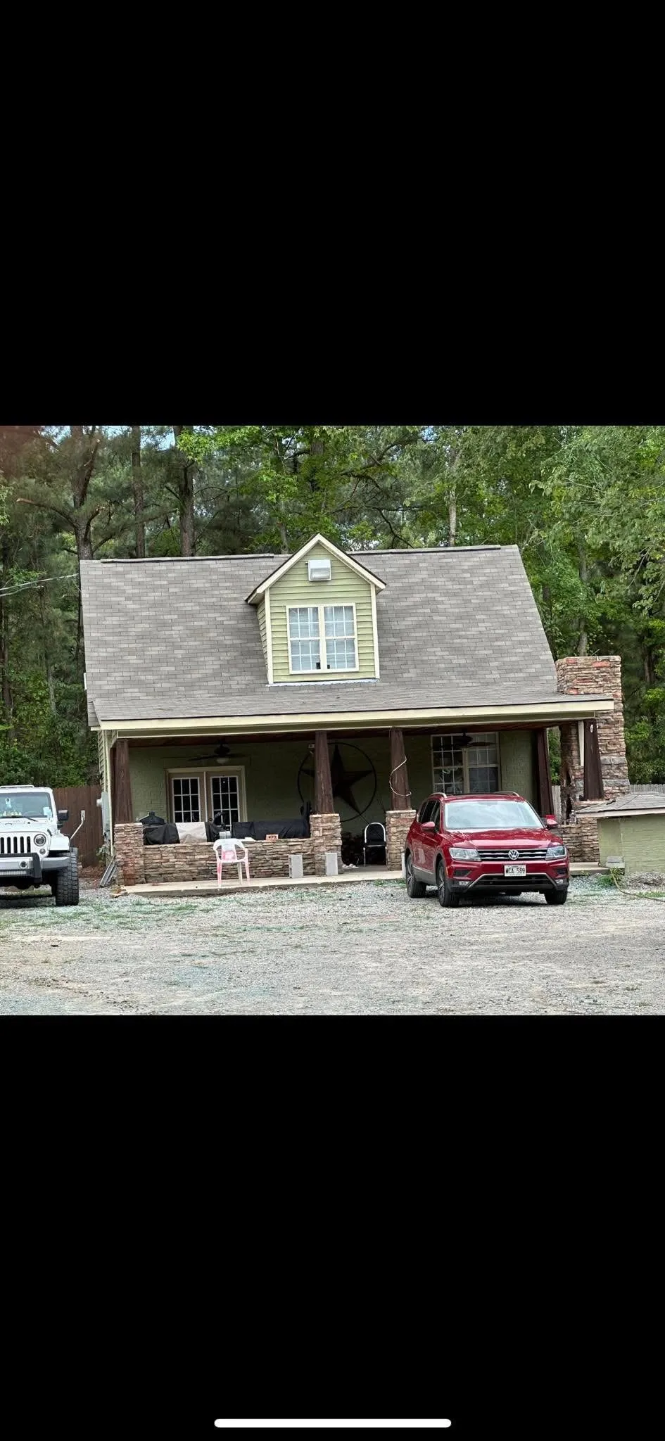 The original craftsman cottage before the remodel